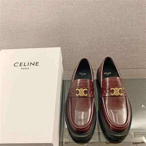 celine chunky shoes|celine loafers.